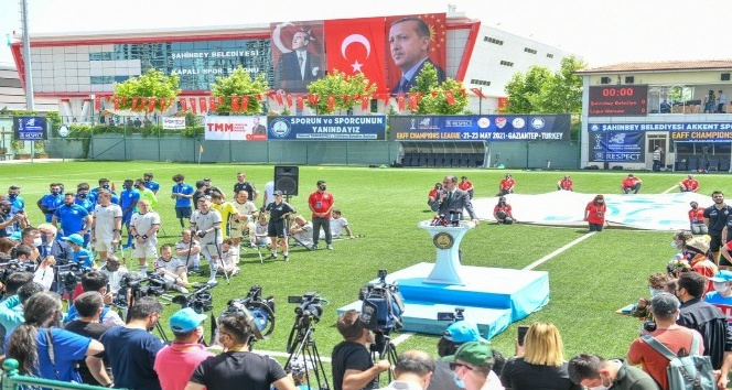 Ampute Futbol Şampiyonlar Ligi heyecanı Gaziantep’te başladı